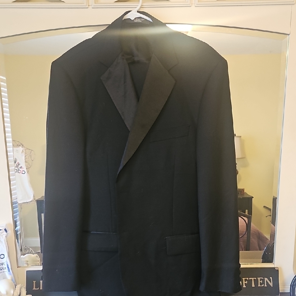 Croft & Barrow Elegant Black Tuxedo Jacket